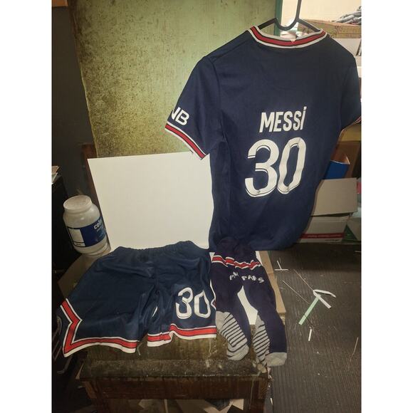 Other - Paris Saint Germain #30 Messi Soccer Uniform For Kid. Size 26 Jersey With...